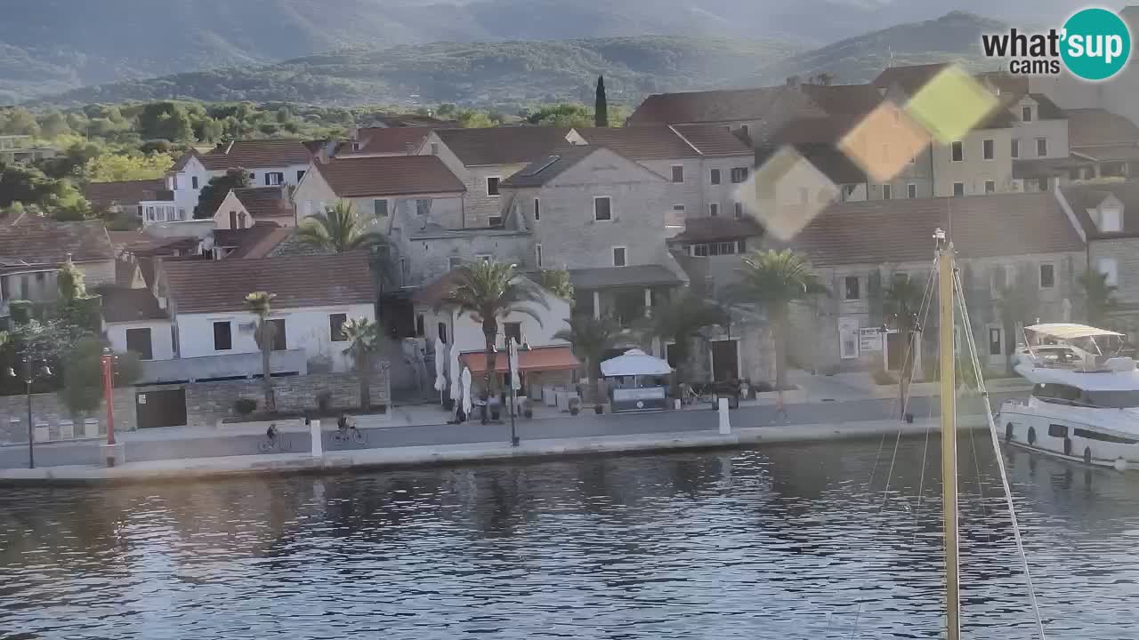 Livecam Vrboska marina | Hvar island | Dalmatia