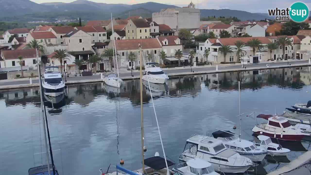 Webcam Vrboska marina | Hvar Insel | Dalmatien