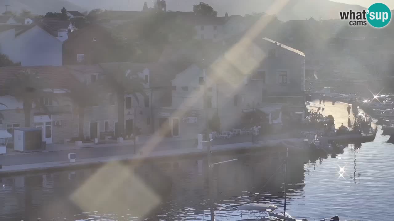 Webcam Vrboska marina | Hvar Insel | Dalmatien