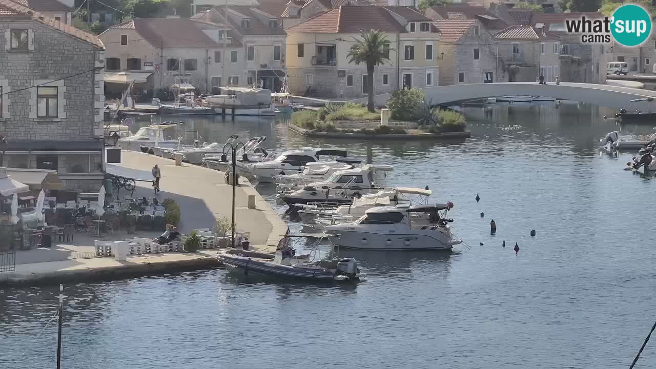 Livecam Hvar Vrboska marina | Île de Hvar | Dalmatia