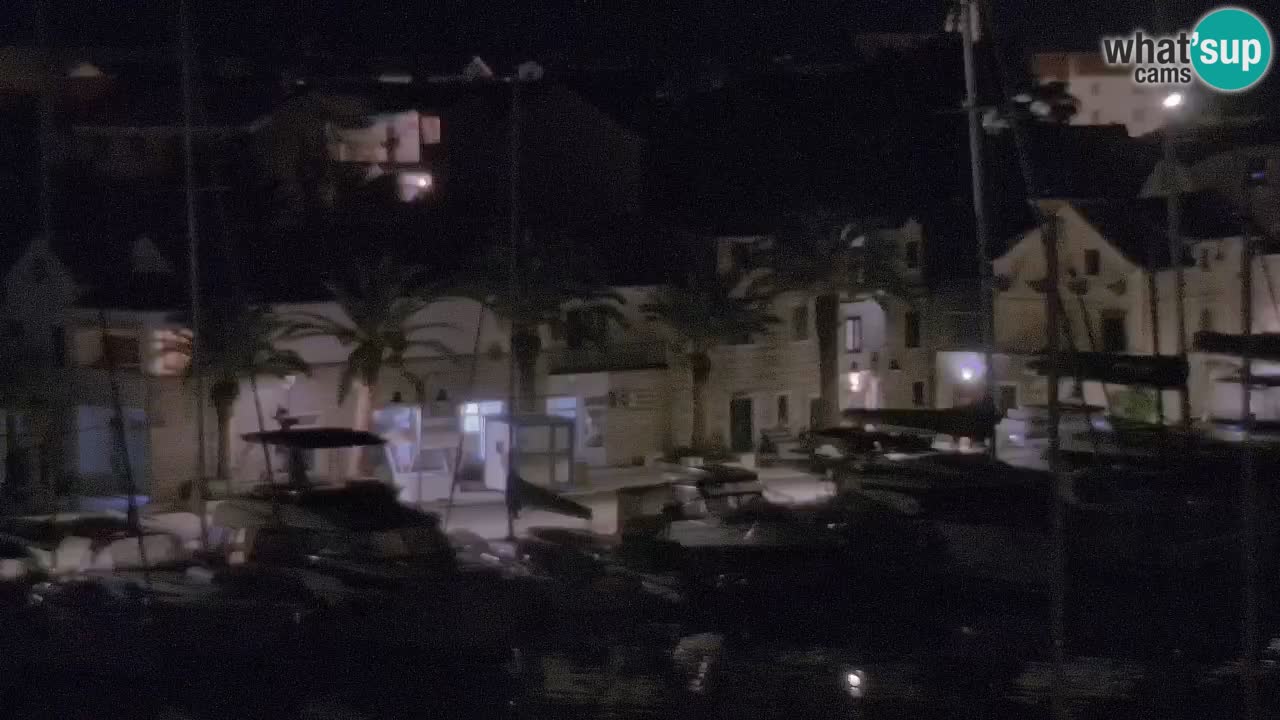 Livecam Vrboska marina | Hvar island | Dalmatia