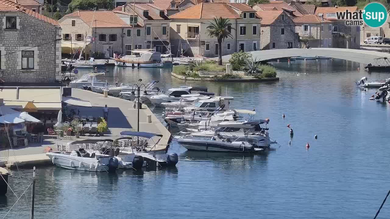 Webcam Vrboska marina | Hvar Insel | Dalmatien