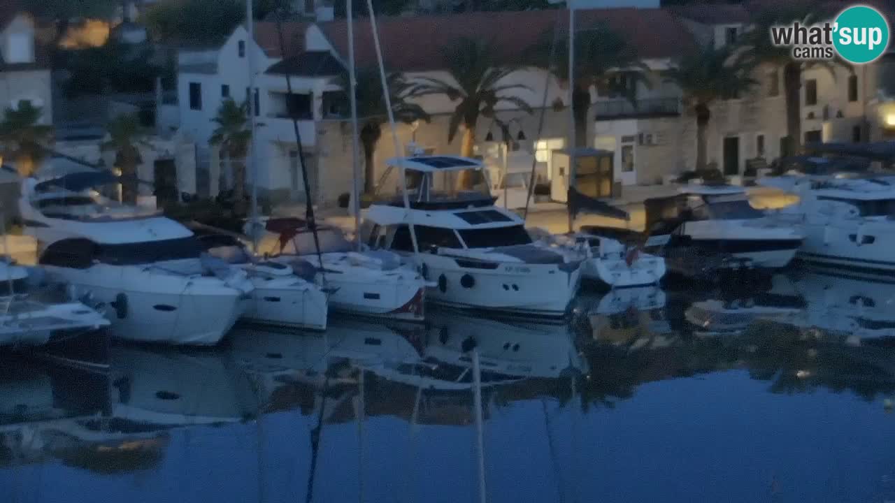 Webcam Vrboska marina | Hvar Insel | Dalmatien