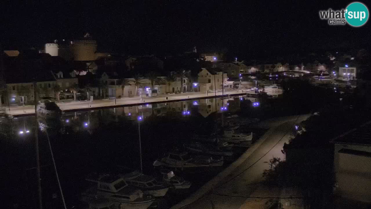 Livecam Hvar Vrboska marina | Île de Hvar | Dalmatia
