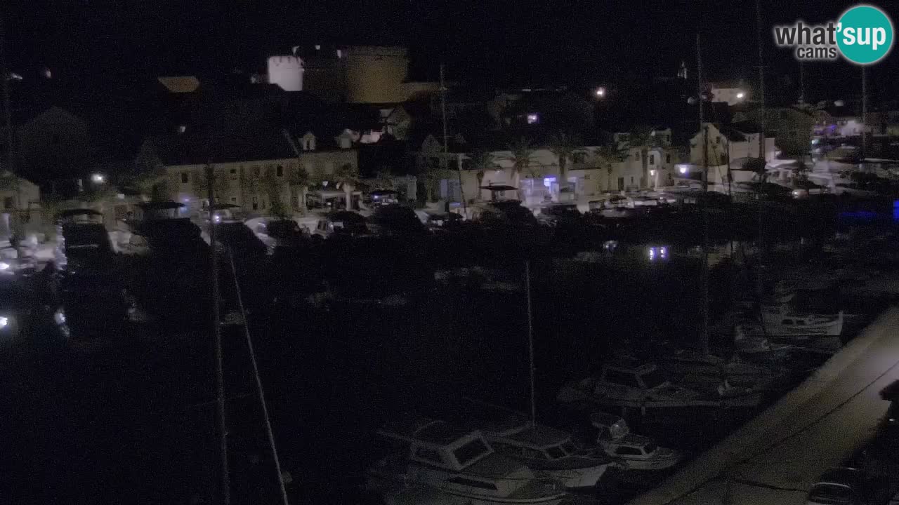 Livecam Hvar Vrboska marina | Île de Hvar | Dalmatia