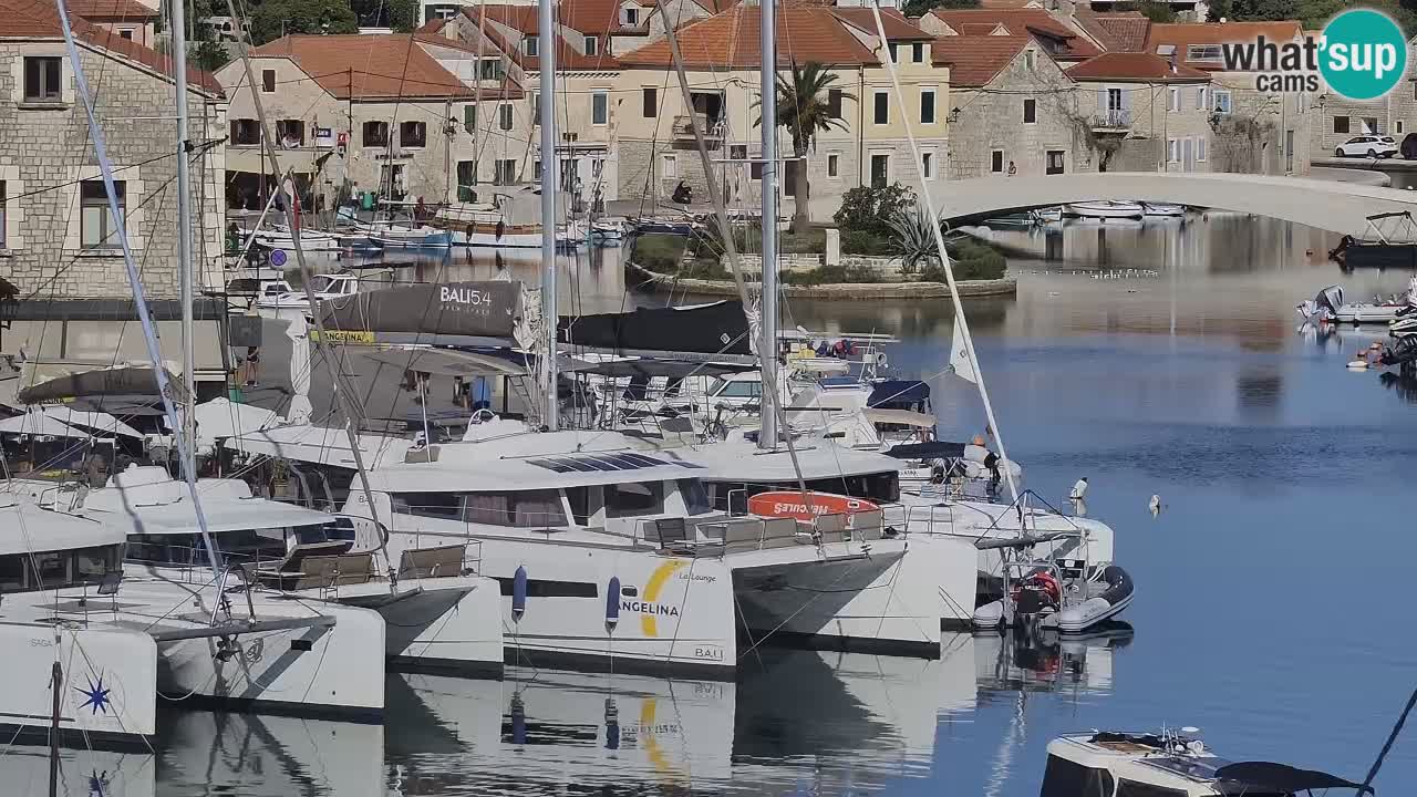 Livecam Vrboska marina | Hvar island | Dalmatia