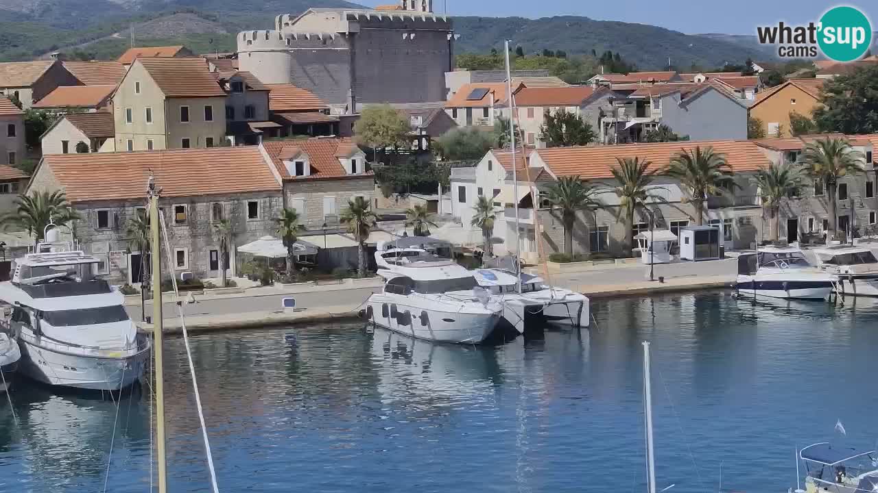 Livecam Vrboska marina | Hvar island | Dalmatia