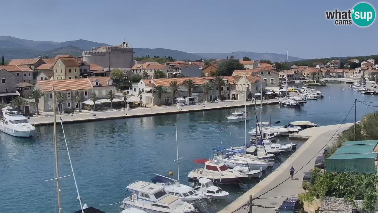Livecam Hvar Vrboska marina | Île de Hvar | Dalmatia