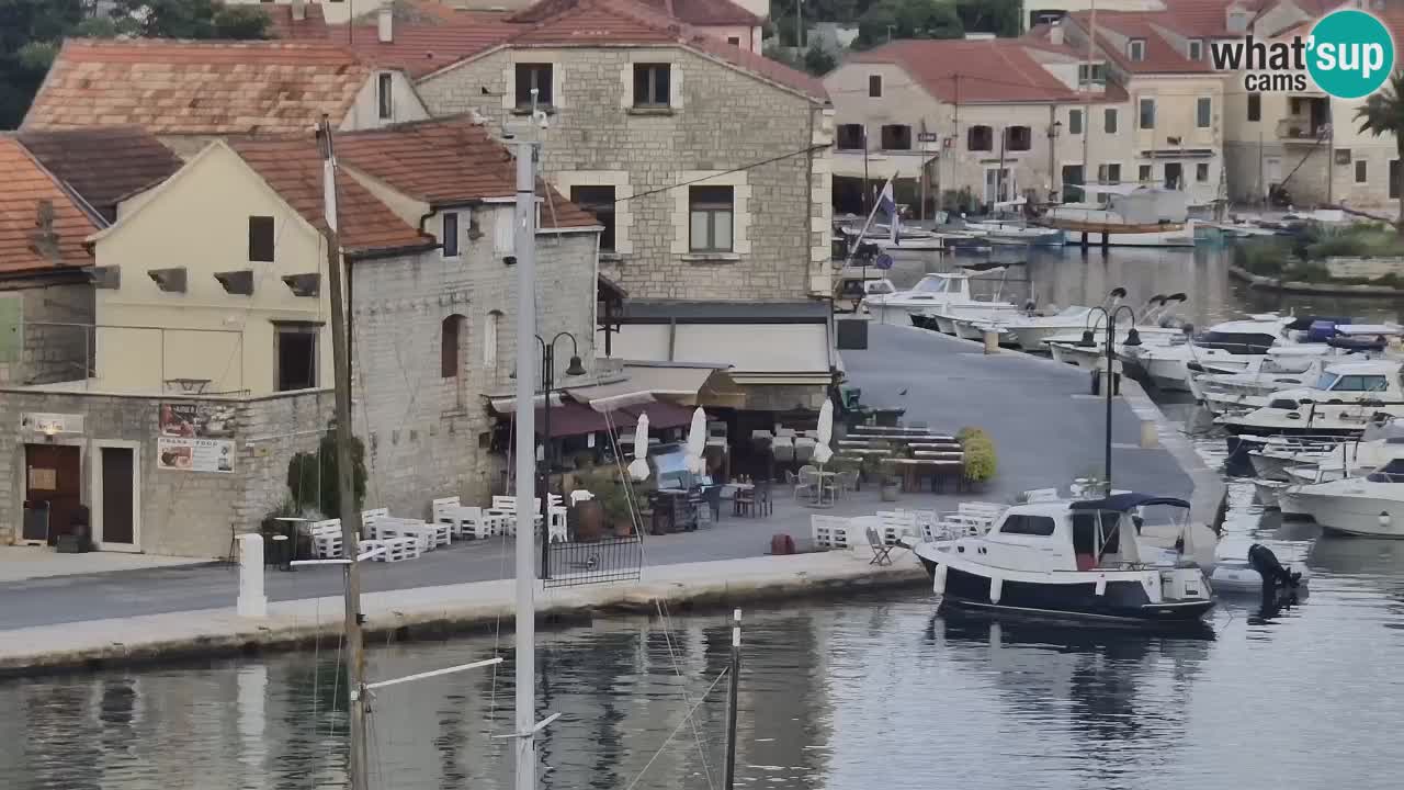 Livecam Hvar Vrboska marina | Île de Hvar | Dalmatia