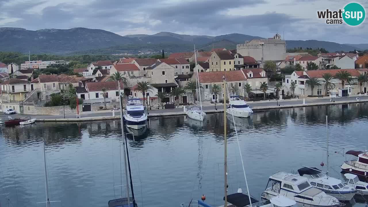 Webcam Hvar Vrboska marina | Dalmazia