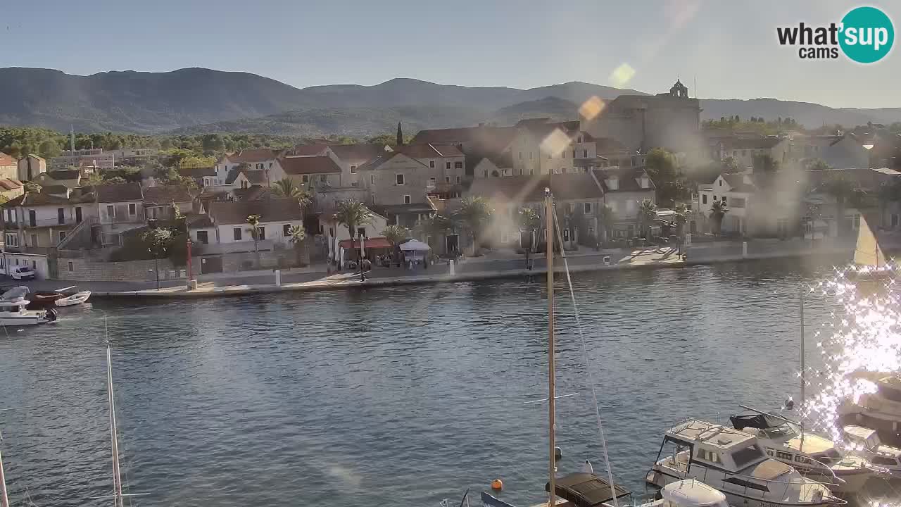 Webcam Vrboska marina | Hvar Insel | Dalmatien