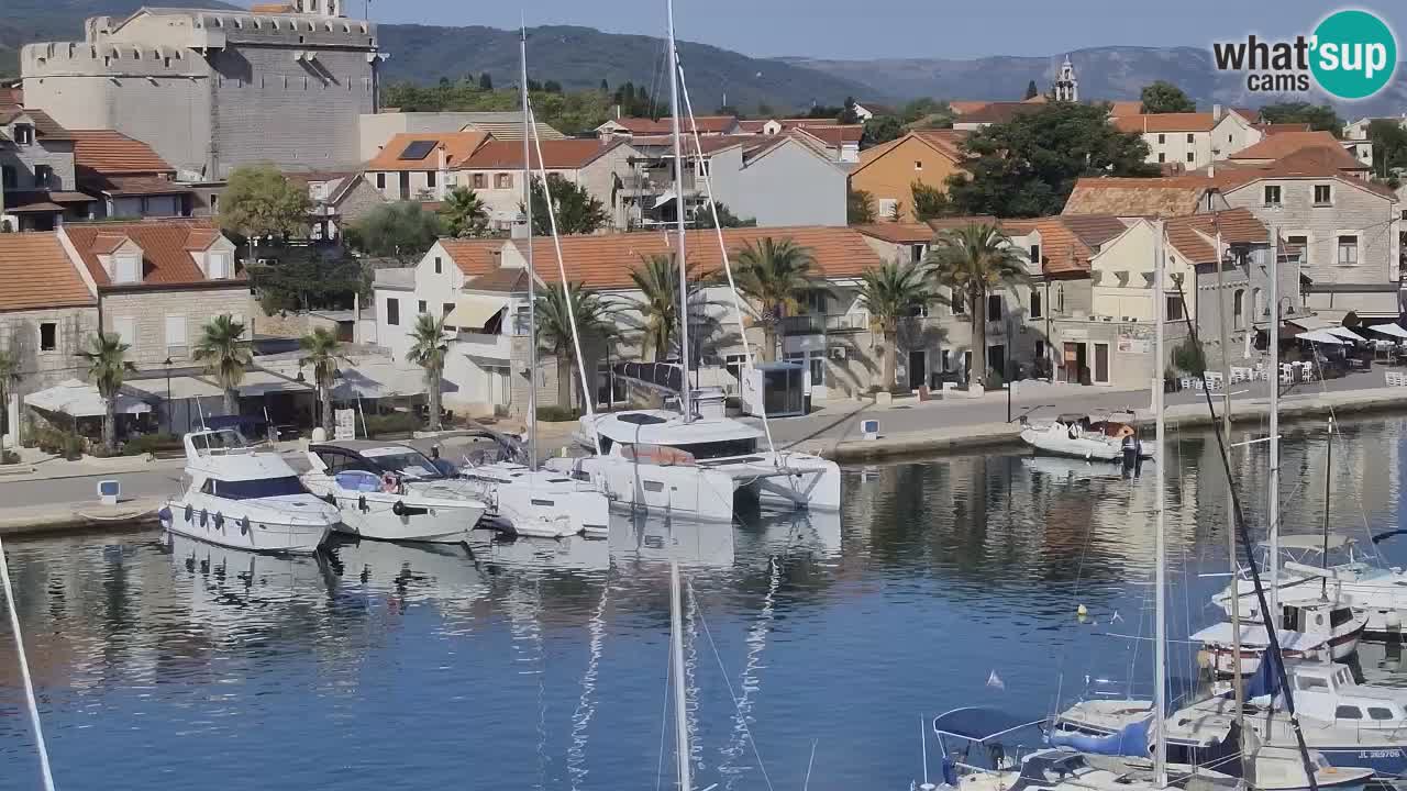Web kamera Hvar Vrboska marina | otok Hvar | Dalmacija