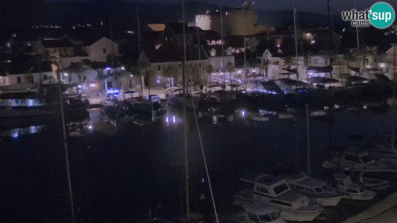 Webcam Vrboska marina | Hvar Insel | Dalmatien
