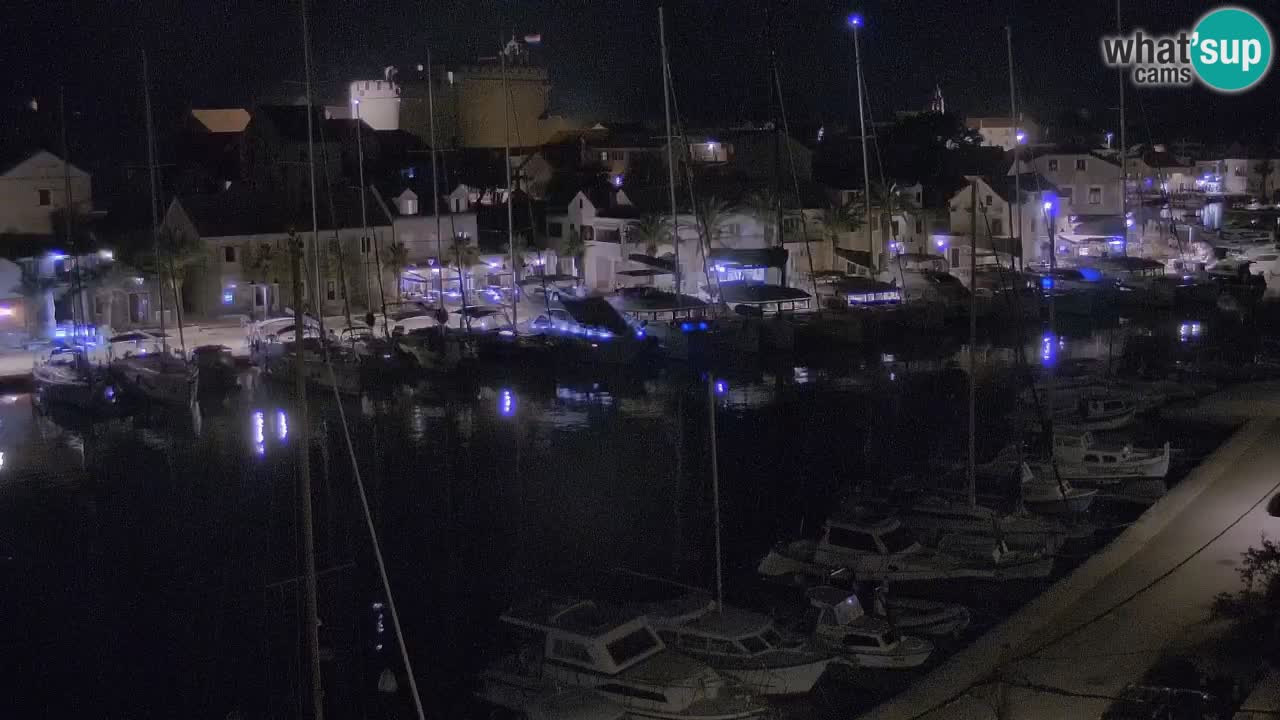 Webcam Vrboska marina | Hvar Insel | Dalmatien