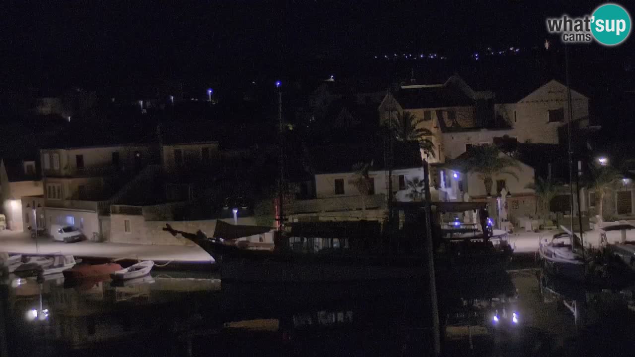 Livecam Hvar Vrboska marina | Île de Hvar | Dalmatia