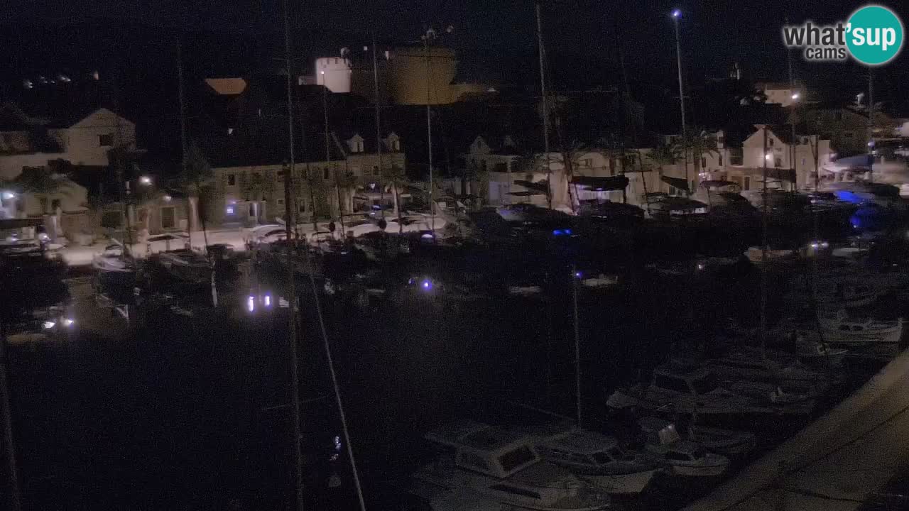 Webcam Vrboska marina | Hvar Insel | Dalmatien