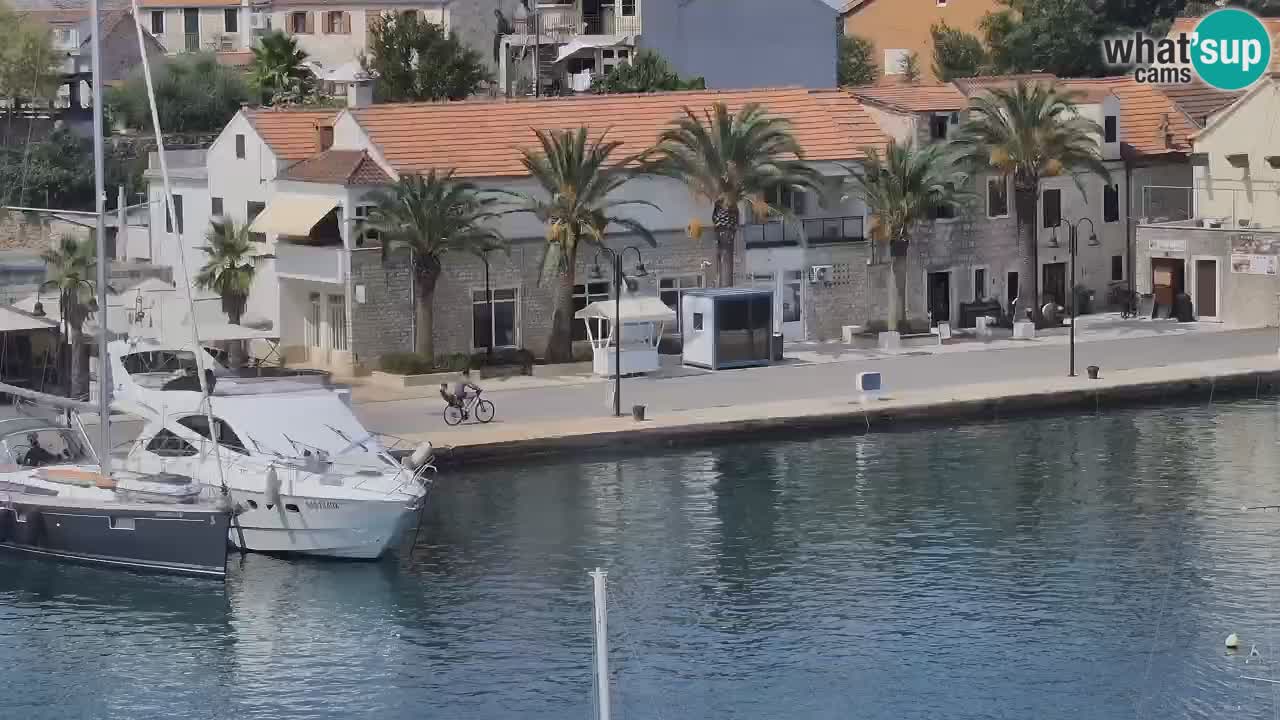 Livecam Vrboska marina | Hvar island | Dalmatia