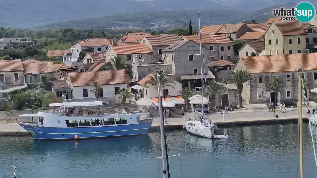 Webcam Hvar Vrboska marina | Dalmazia