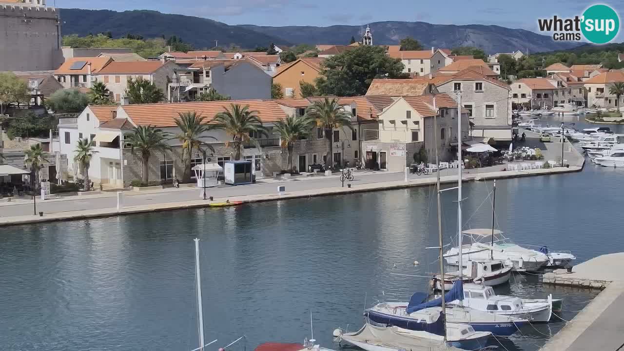 Webcam Vrboska marina | Hvar Insel | Dalmatien