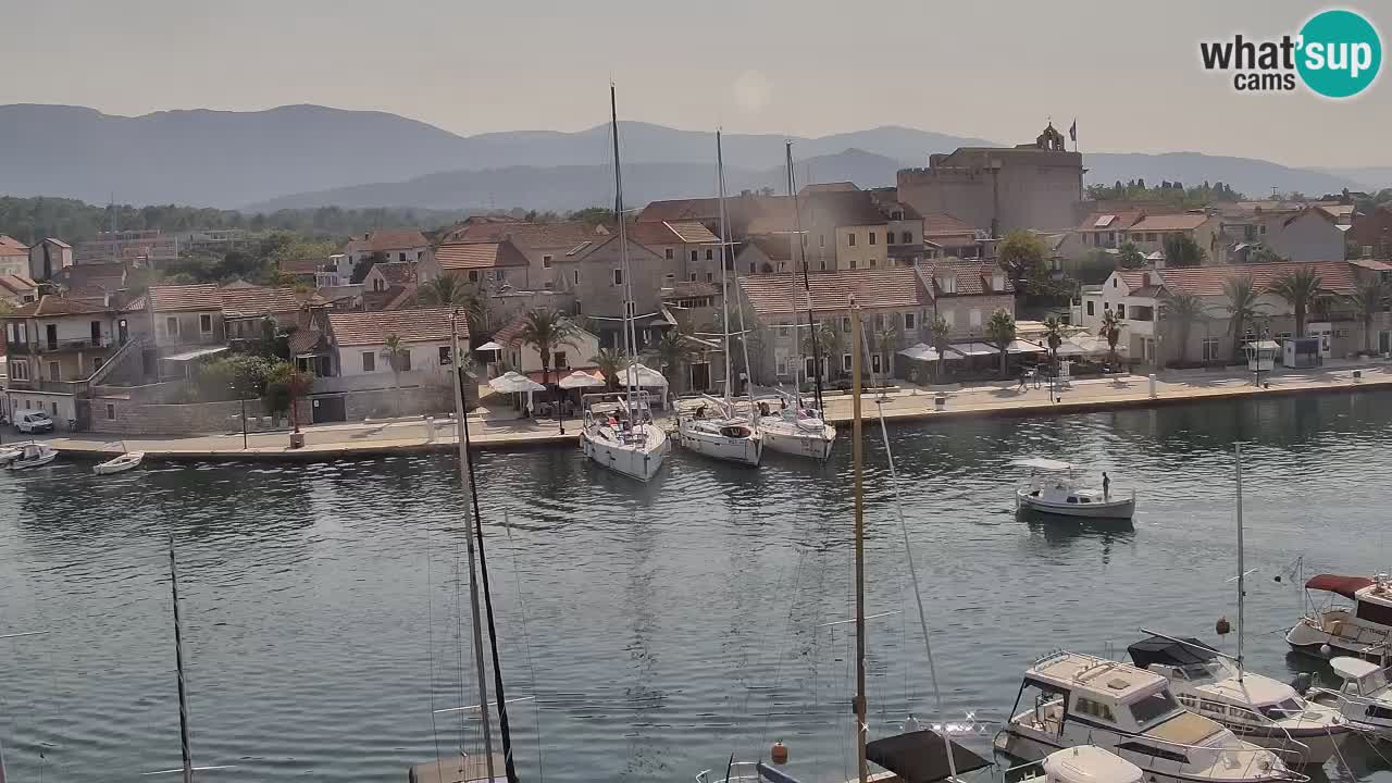 Livecam Hvar Vrboska marina | Île de Hvar | Dalmatia