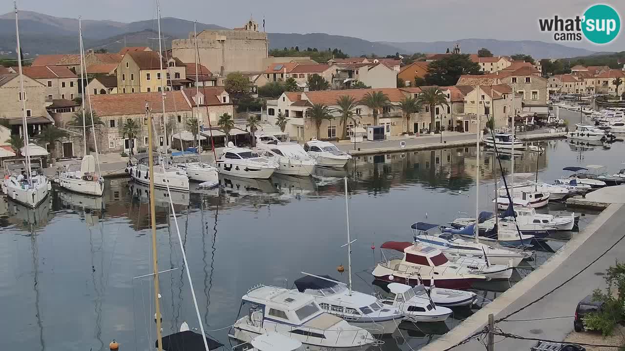 Livecam Hvar Vrboska marina | Île de Hvar | Dalmatia