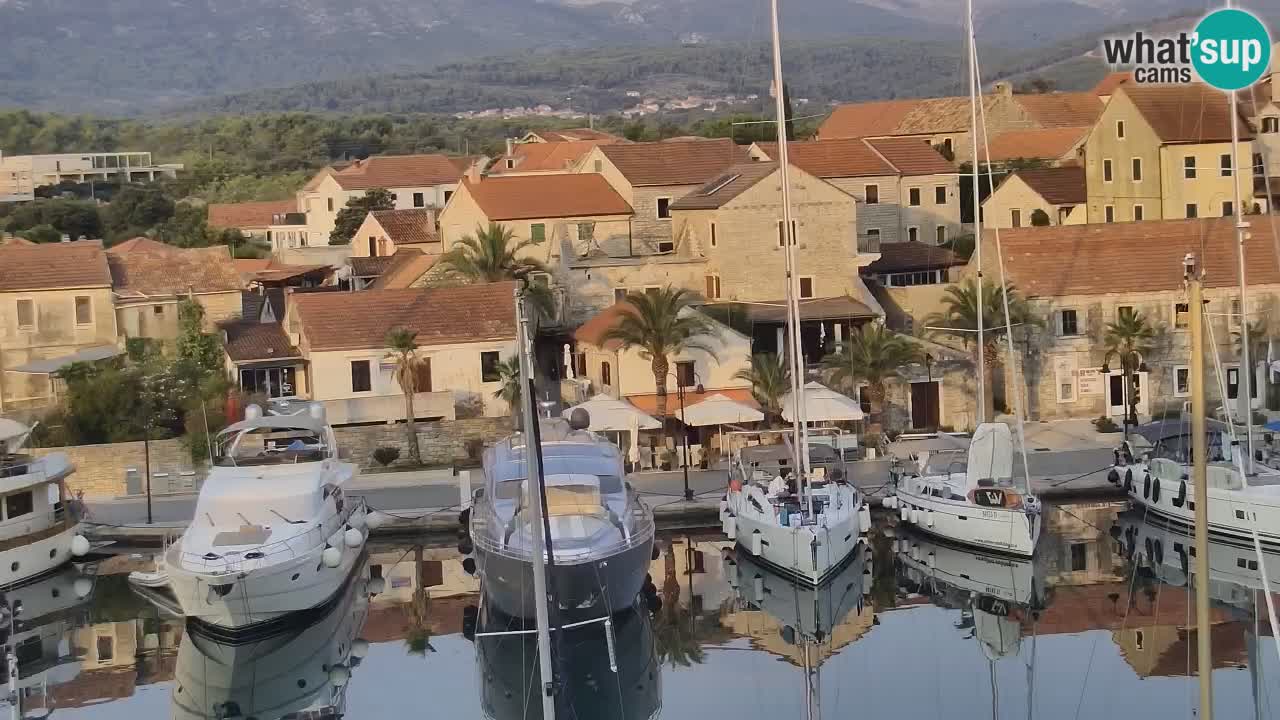Webcam Vrboska marina | Hvar Insel | Dalmatien