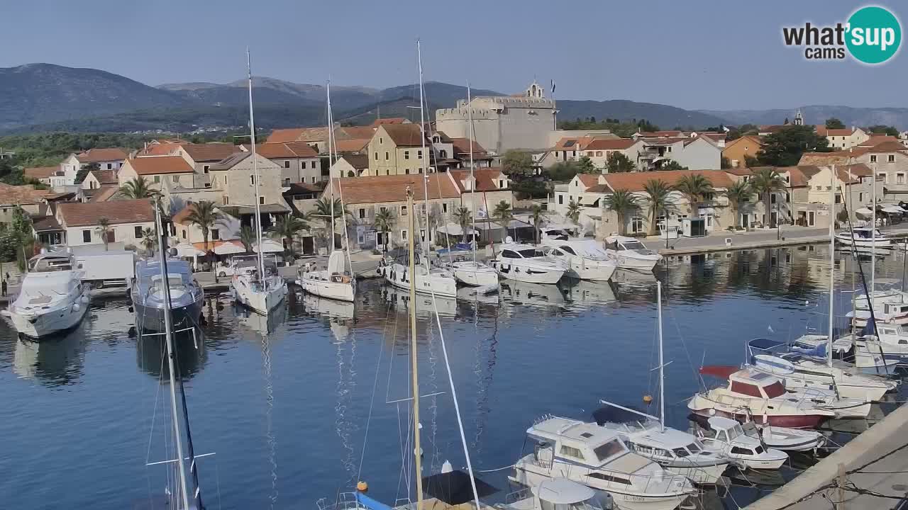 Webcam Vrboska marina | Hvar Insel | Dalmatien