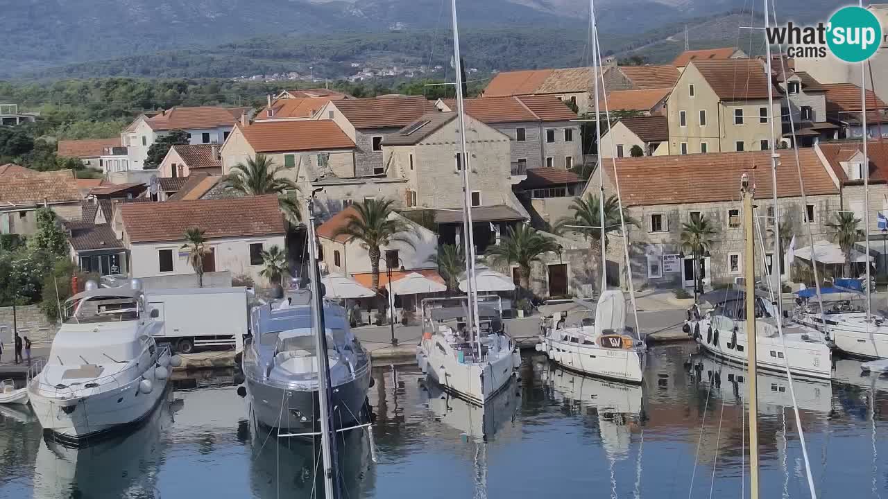 Web kamera Hvar Vrboska marina | otok Hvar | Dalmacija