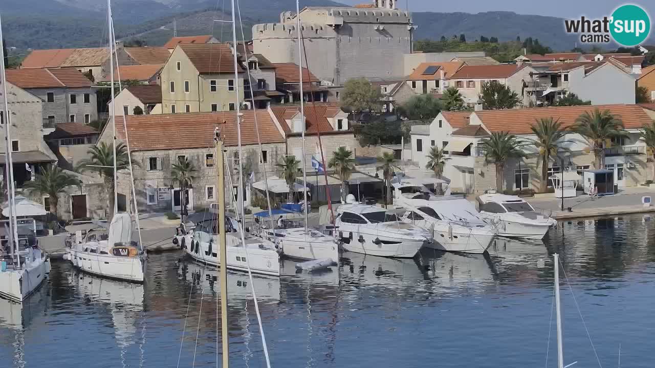 Livecam Hvar Vrboska marina | Île de Hvar | Dalmatia