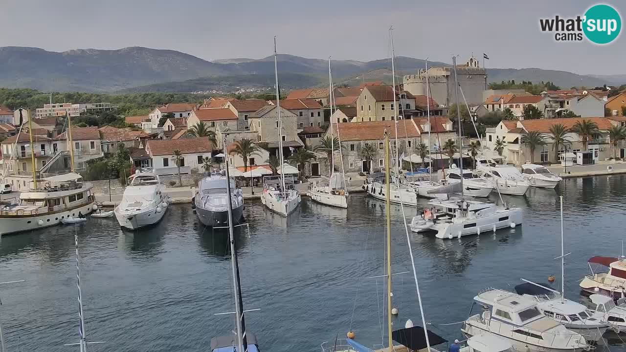 Livecam Hvar Vrboska marina | Île de Hvar | Dalmatia