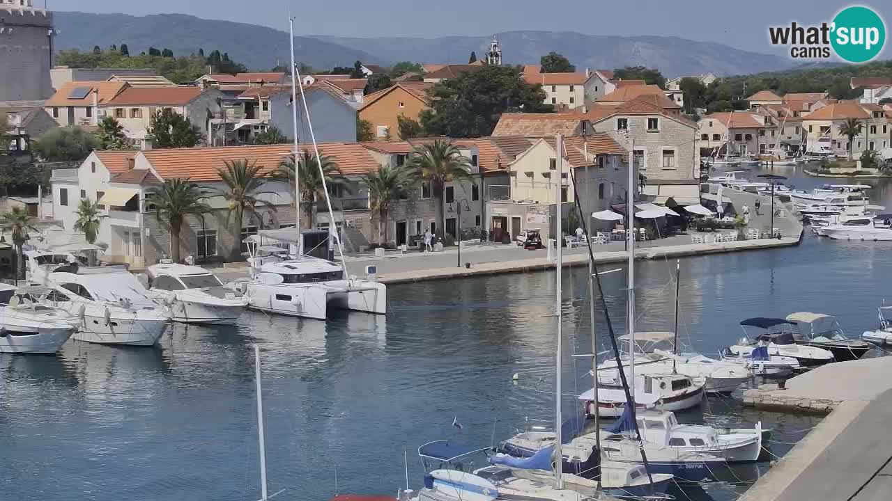 Livecam Hvar Vrboska marina | Île de Hvar | Dalmatia