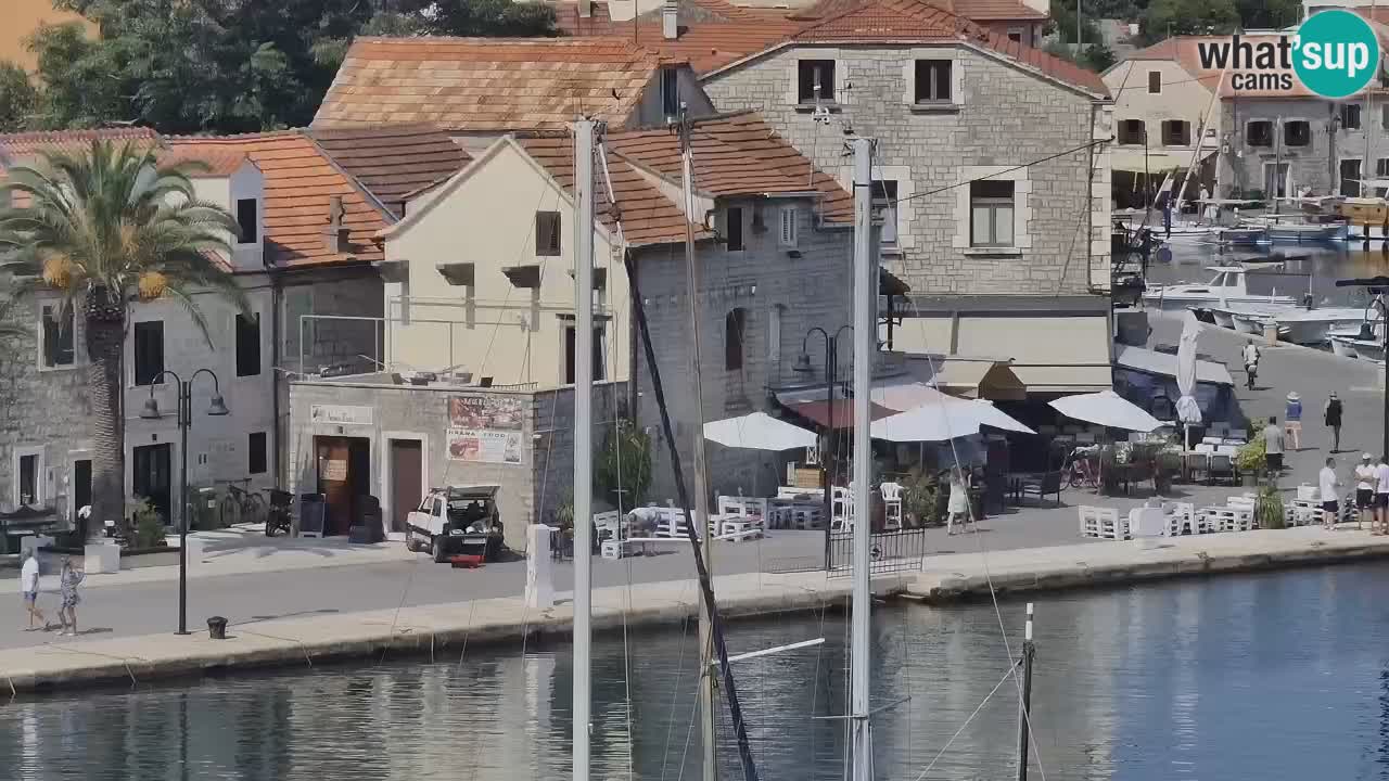 Livecam Hvar Vrboska marina | Île de Hvar | Dalmatia