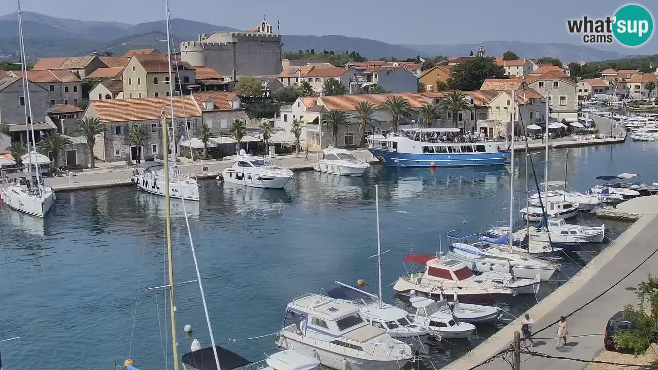 Webcam Vrboska marina | Hvar Insel | Dalmatien