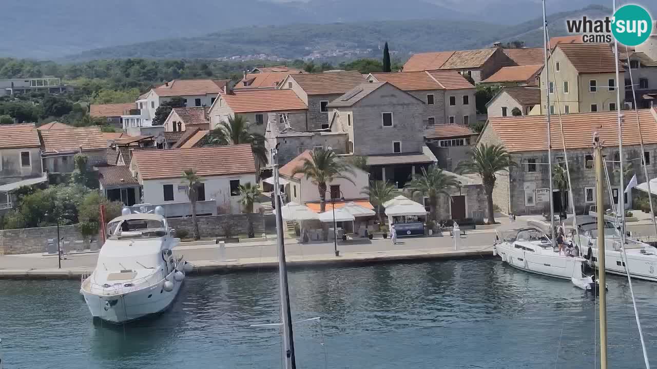 Livecam Hvar Vrboska marina | Île de Hvar | Dalmatia