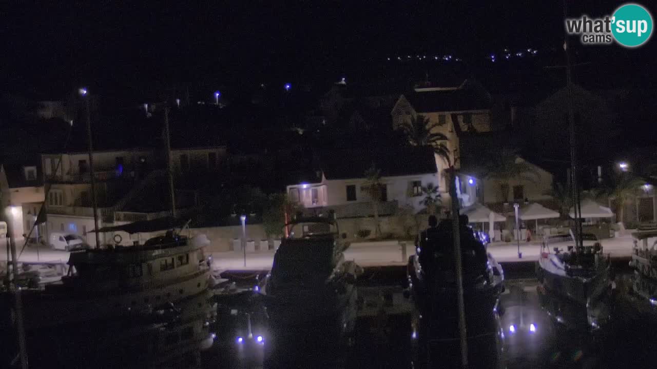 Livecam Hvar Vrboska marina | Île de Hvar | Dalmatia