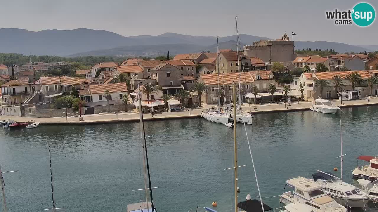 Livecam Hvar Vrboska marina | Île de Hvar | Dalmatia
