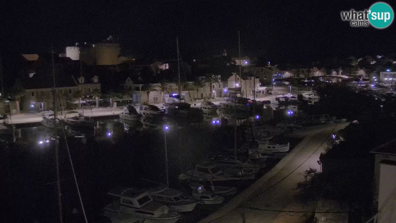 Livecam Hvar Vrboska marina | Île de Hvar | Dalmatia
