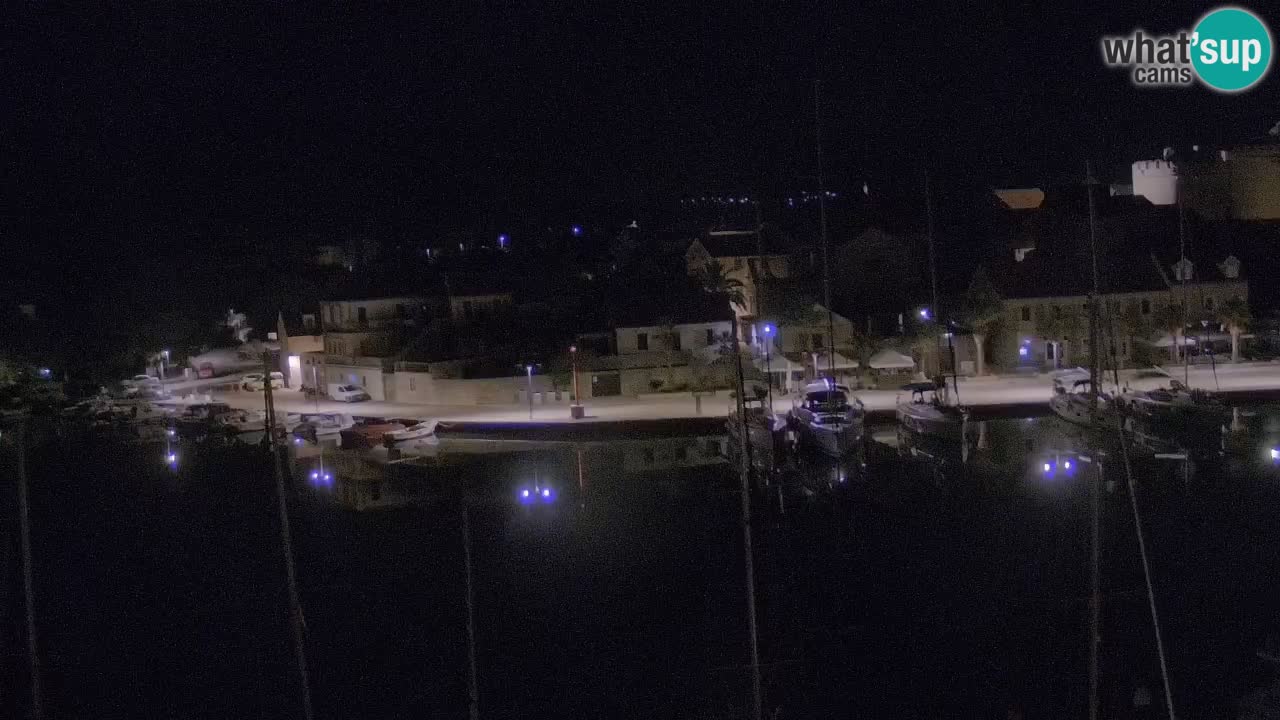 Webcam Vrboska marina | Hvar Insel | Dalmatien