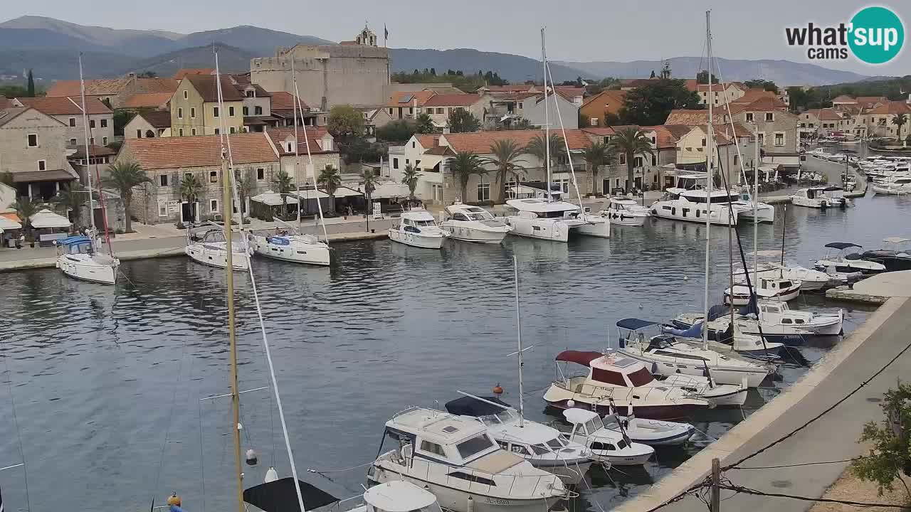 Webcam Vrboska marina | Hvar Insel | Dalmatien