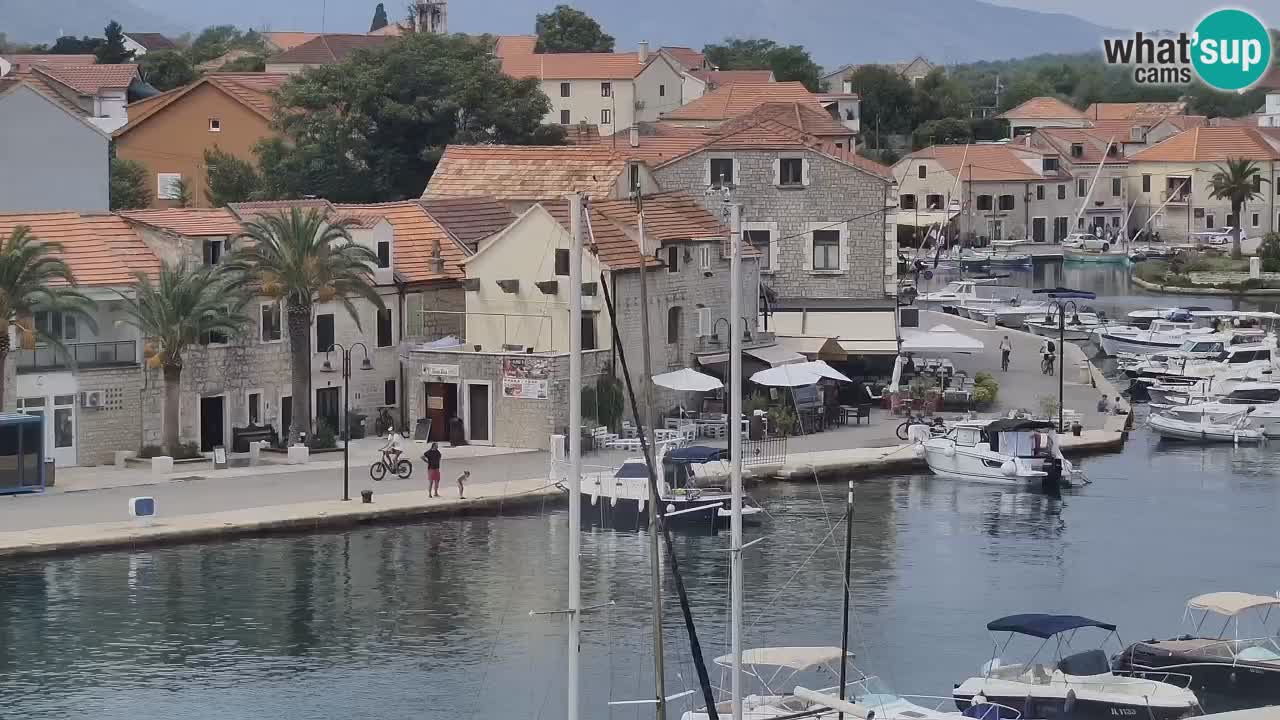 Webcam Vrboska marina | Hvar Insel | Dalmatien