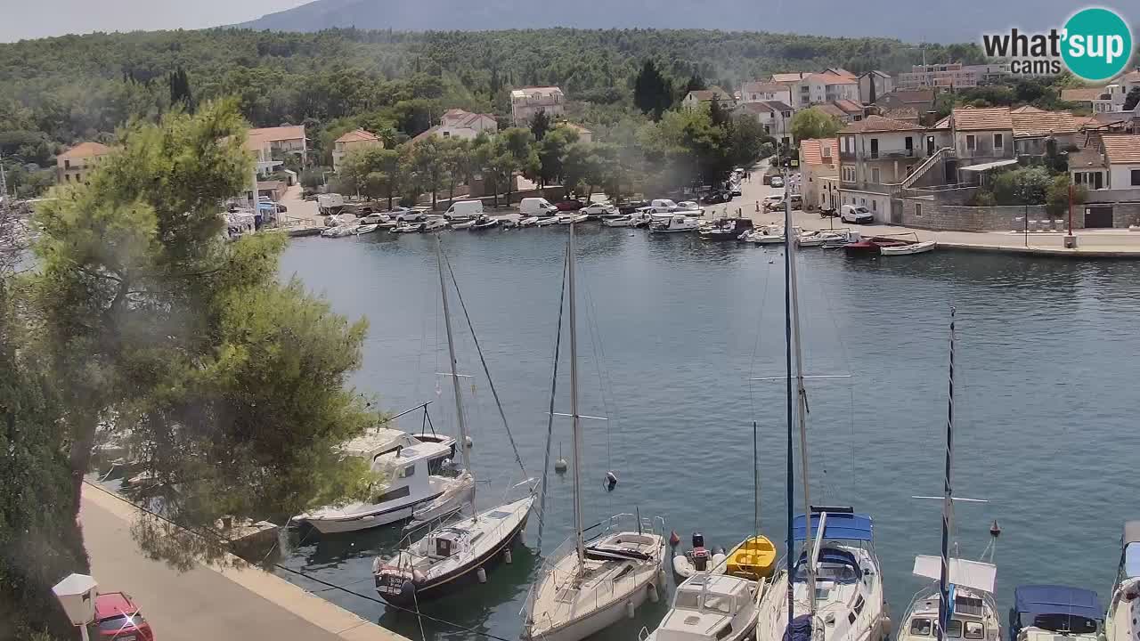 Webcam Vrboska marina | Hvar Insel | Dalmatien