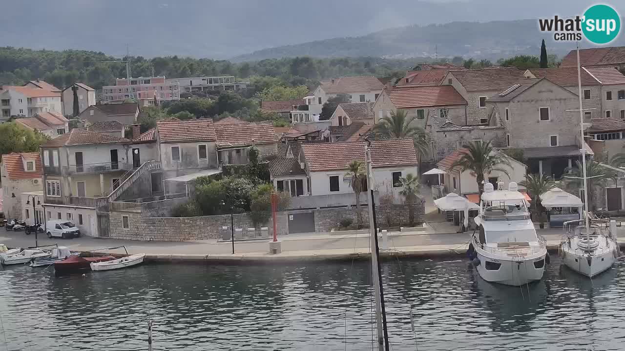 Livecam Hvar Vrboska marina | Île de Hvar | Dalmatia