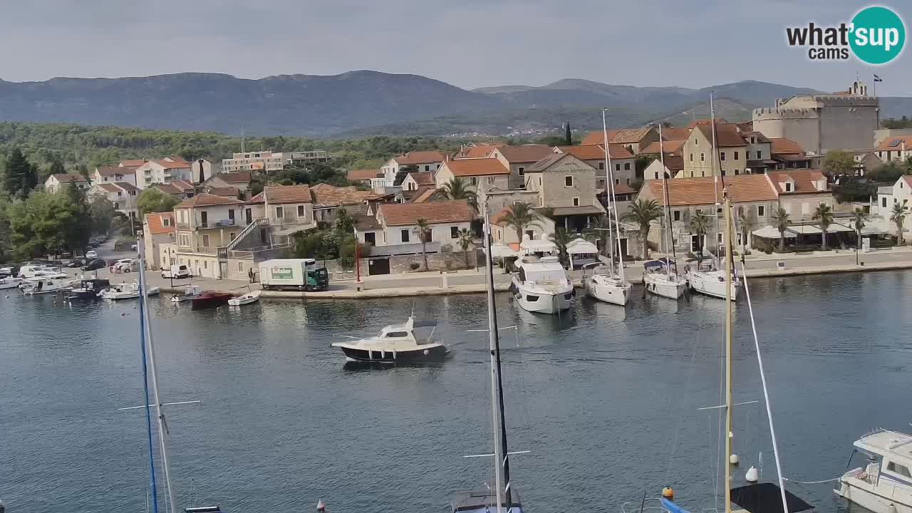Livecam Vrboska marina | Hvar island | Dalmatia