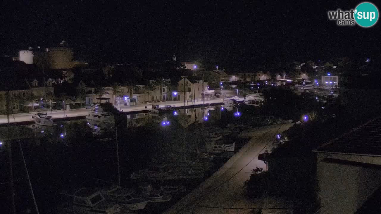 Webcam Vrboska marina | Hvar Insel | Dalmatien