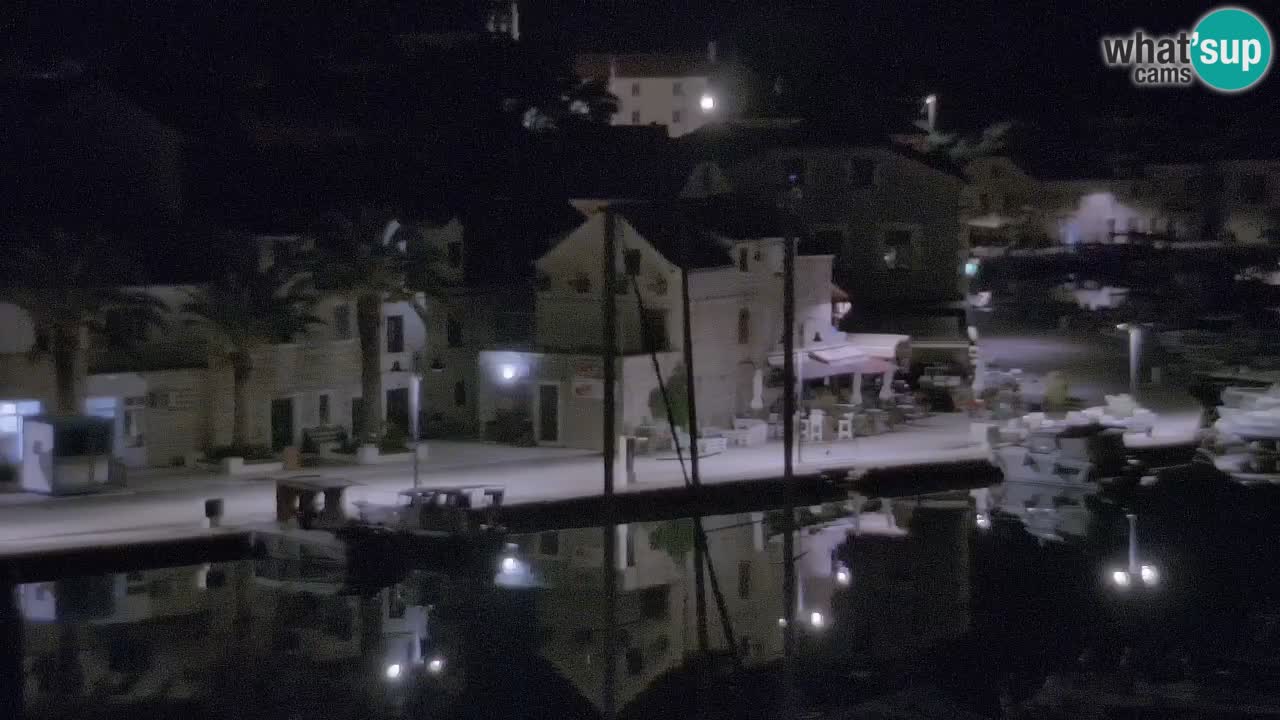 Webcam Hvar Vrboska marina | Dalmazia