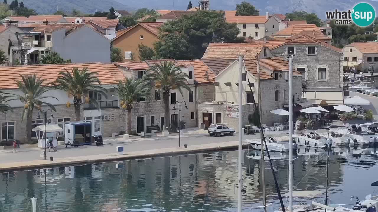 Web kamera Hvar Vrboska marina | otok Hvar | Dalmacija