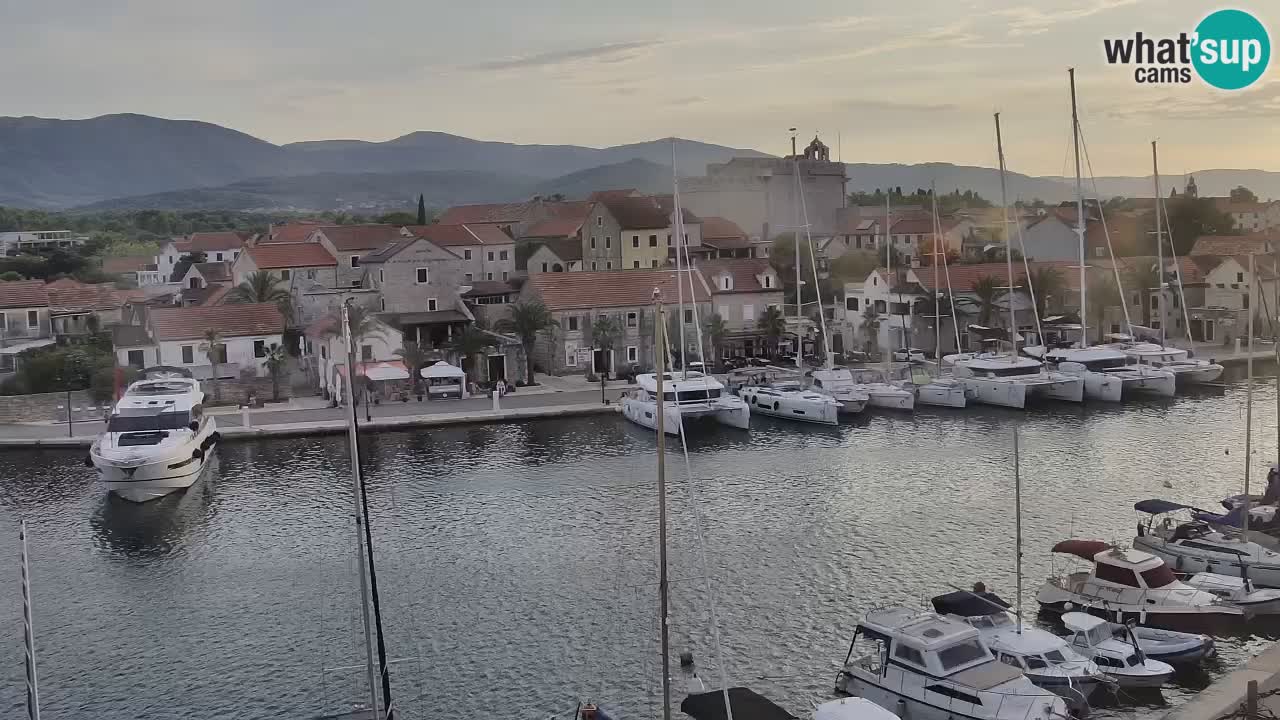 Webcam Vrboska marina | Hvar Insel | Dalmatien