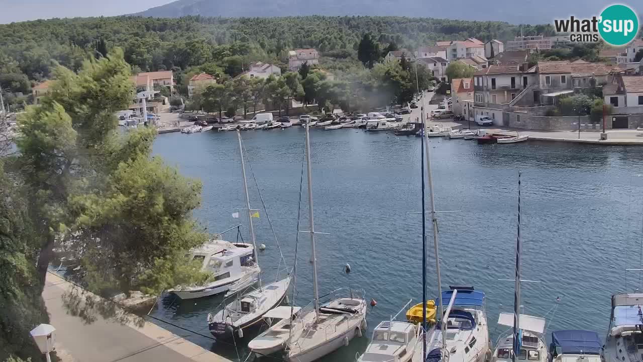 Livecam Vrboska marina | Hvar island | Dalmatia
