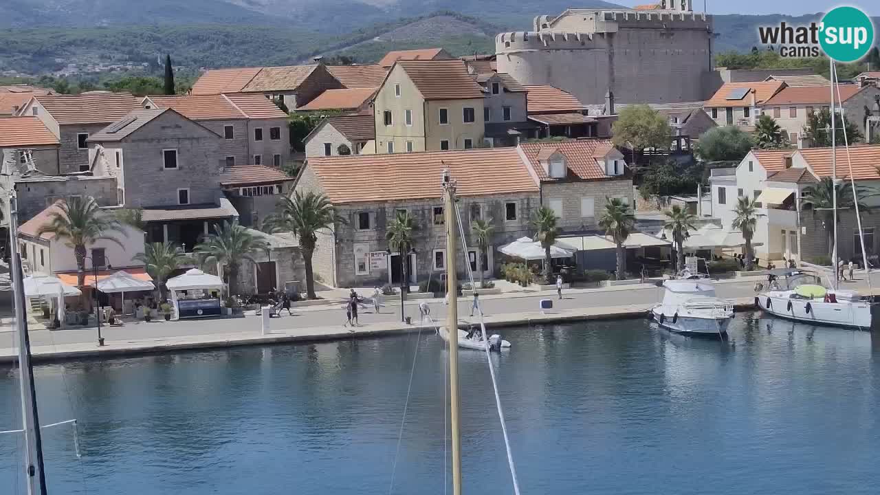 Livecam Vrboska marina | Hvar island | Dalmatia