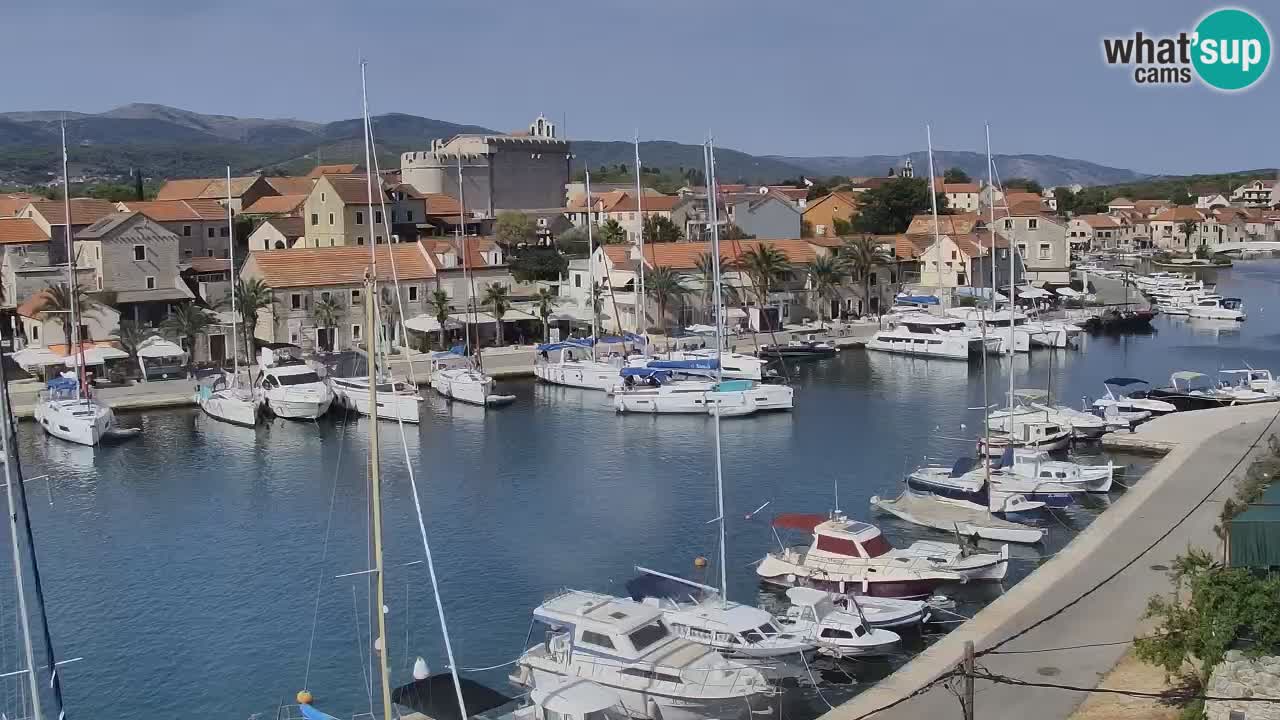 Livecam Vrboska marina | Hvar island | Dalmatia